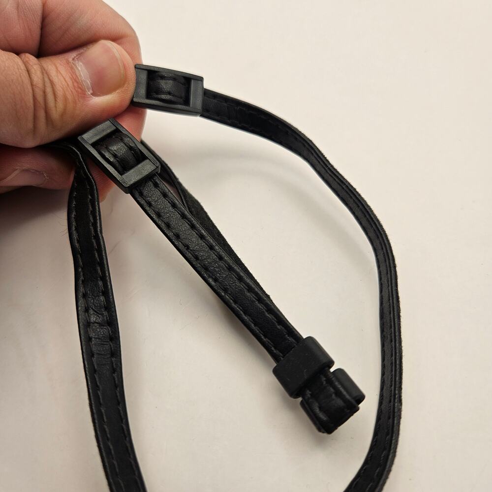 SONY OEM CAMERA NECK STRAP BLACK ADJUSTABLE ~ 4FT - Picture 2 of 2